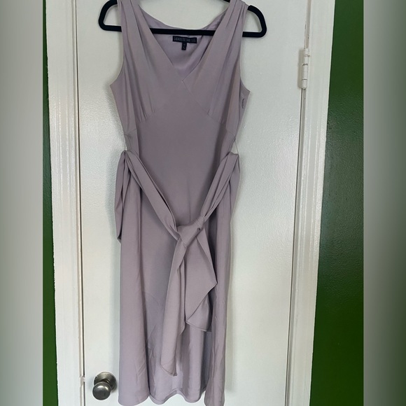 Lafayette 148 New York Dress Size 10 Color Light Purple - Picture 4 of 5
